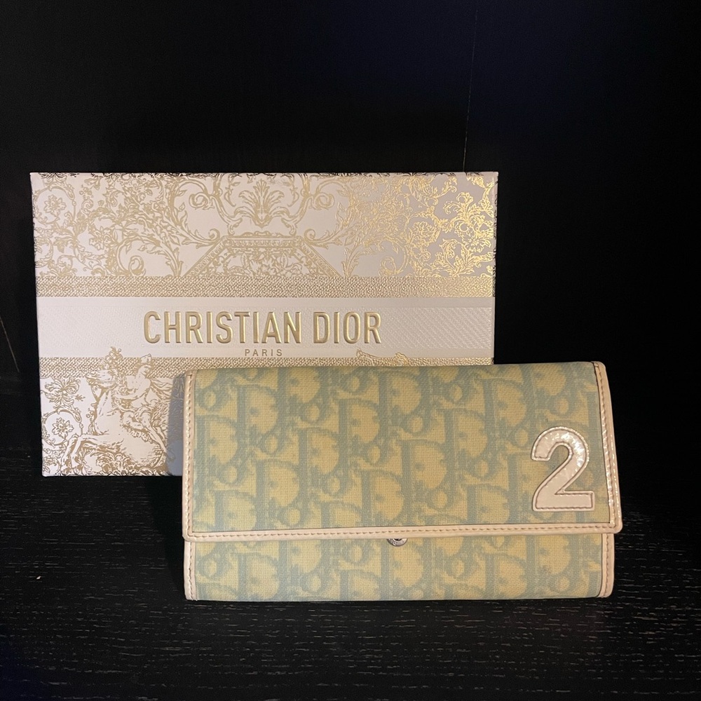 Dior Monogram Long Wallet